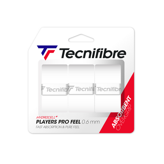 Tecnifibre Players Pro Feel Overgrip 3 pack