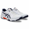 Asics Gel Rocket 11 Mens Squash Shoe White/Indigo Fog