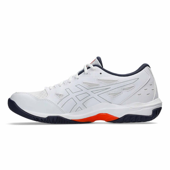 Asics Gel Rocket 11 Mens Squash Shoe White/Indigo Fog