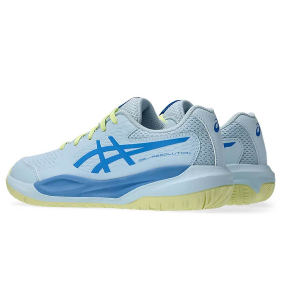 Asics Gel Resolution X GS Kids Tennis Shoe Light Blue/Blue Coast