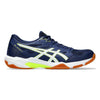 Asics Gel Rocket 11 Mens Squash Shoe Blue Expanse/Safety Yellow