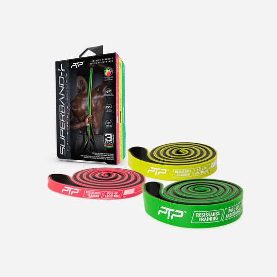 PTP Superband Dual Colour Combo+ 3 Pack