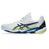 Asics Solution Speed FF 3 (Herringbone) Mens Tennis Shoe White/Mako Blue