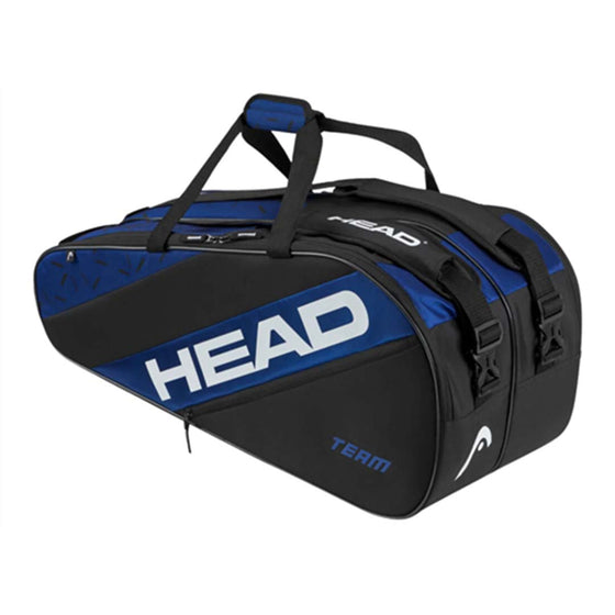 Head Team Racket Bag Blue Black L 9 Rackets